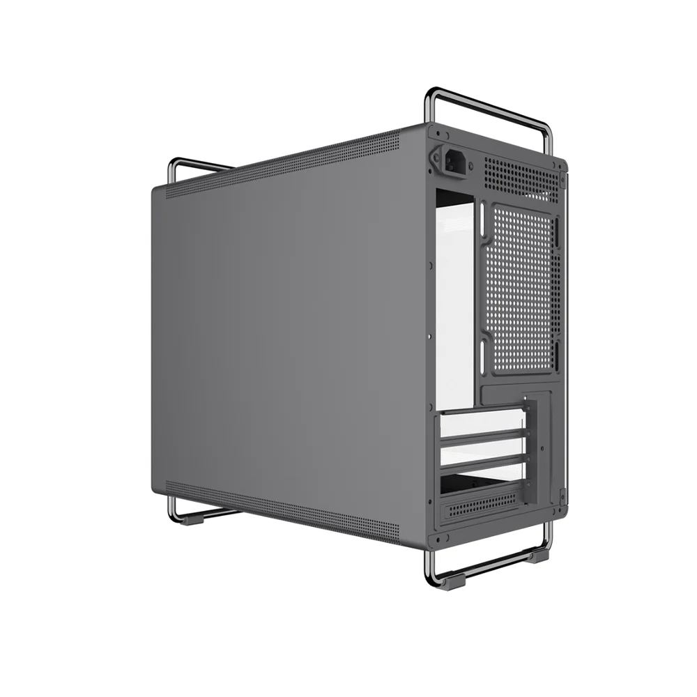 Imagem 2 de 5 do produto Gabinete Gamer Bluecase Bg056 Tiny, Sem Fans, Cinza