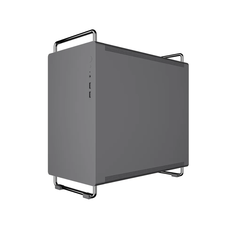 Imagem 4 de 5 do produto Gabinete Gamer Bluecase Bg056 Tiny, Sem Fans, Cinza