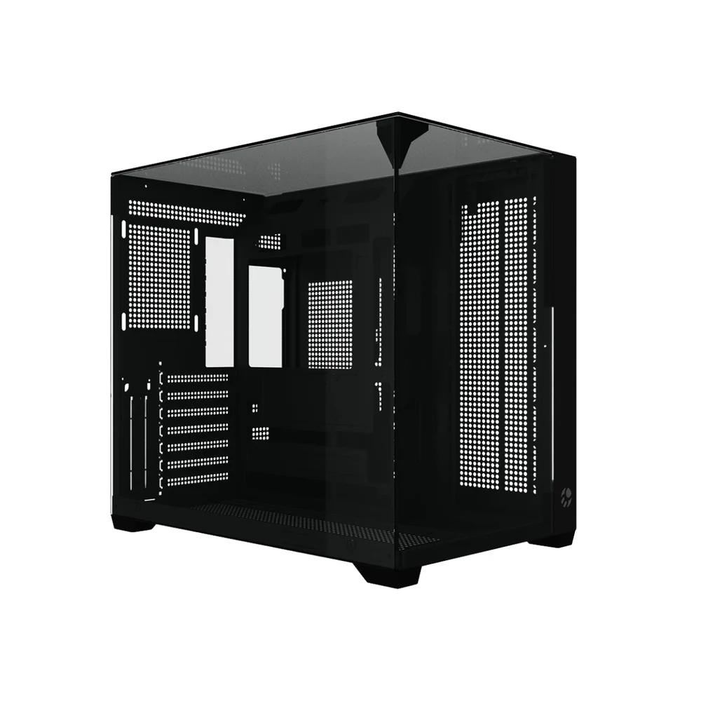 Gabinete Gamer Bluecase Bg-058 Grand Tokyo Sem Fans, Preto