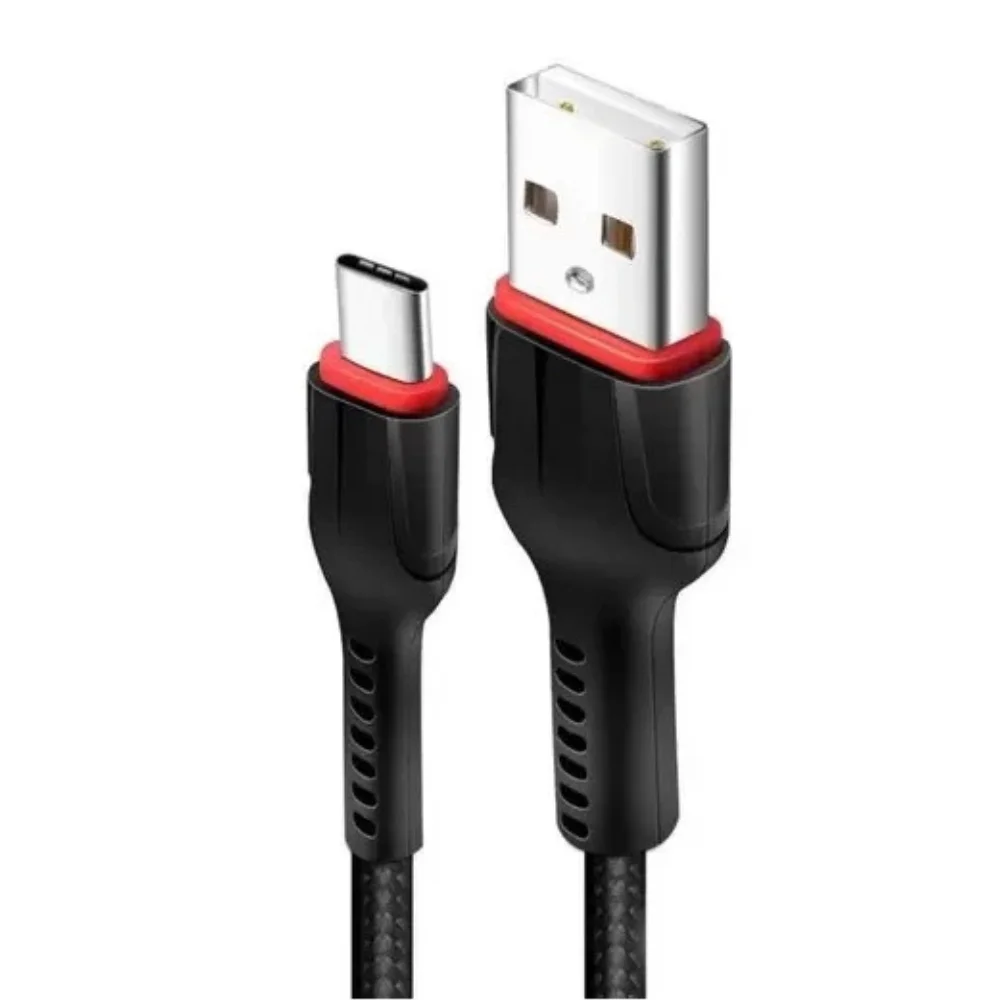 Imagem 2 de 3 do produto Cabo para Celular Smartphone USB Tipo C  Tam. 02 Metro Turbo 4.8A - Dados Ultra Performance Rápido - PANAMI