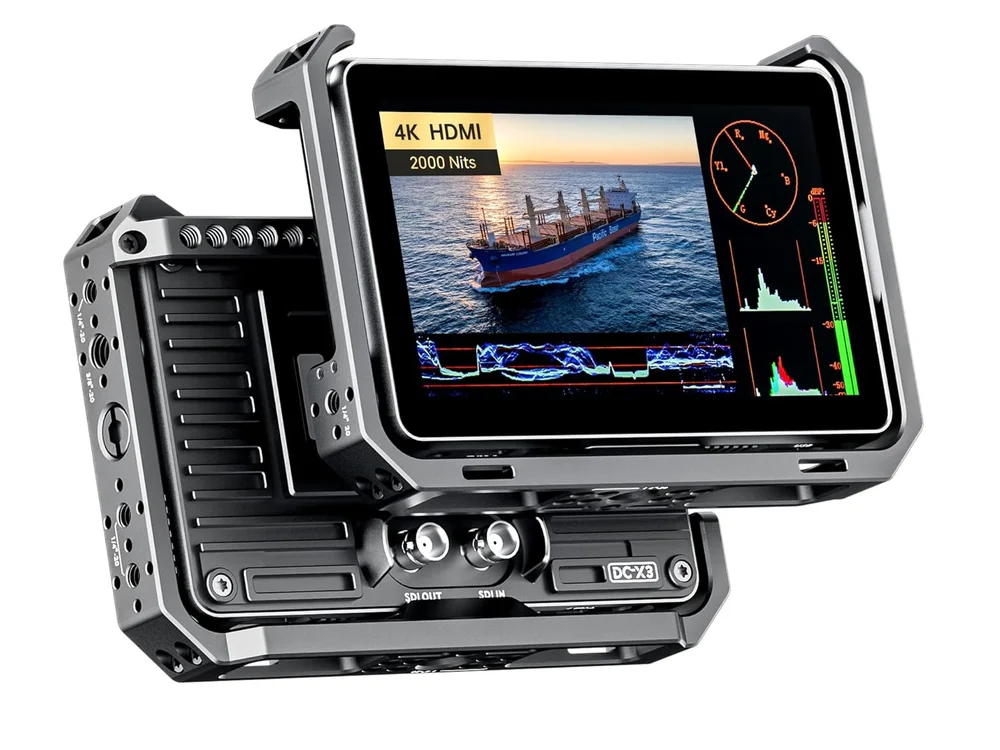 VILTROX DC-X3 6インチ4Kフィールドモニター & 別売りバッテリー Produtos com até 15 OFF no PIX KaBuM
