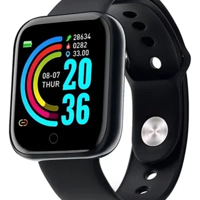 Relogio Inteligente Smartwatch D20 Bluetooth Ios E Android (preto)