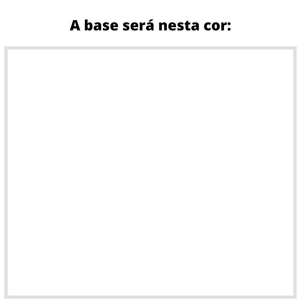 Imagem 3 de 5 do produto Mesa De Reunião Retangular 260 X 120 Cm Pé Tubular Pe25 Em Mdp Walnut Base Branco