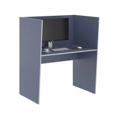 Mesa De Trabalho 1 Lugar Alaska Azul