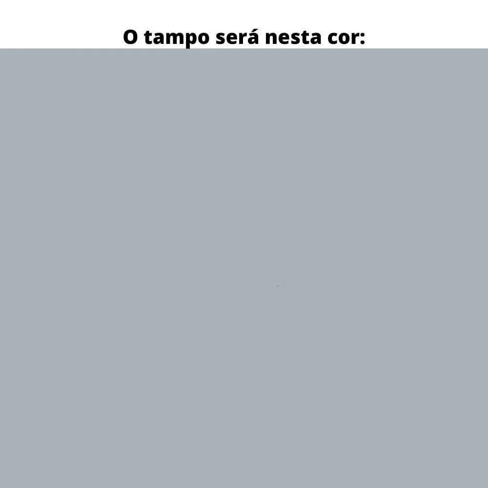 Imagem 5 de 5 do produto Mesa De Reunião Com Caixa De Tomada Retangular 200 X 90 Cm Pé Tubular Pe25 Em Mdp Cinza Base Preta