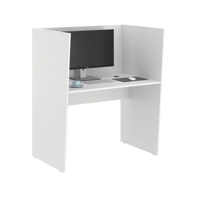 Mesa De Trabalho 1 Lugar Alaska Branco