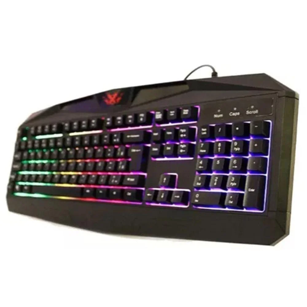 Teclado Semi-mecanico Usb Para Nerdes E Jogadores Teclado Semi-mecanico Usb Para Nerdes E Jogadores