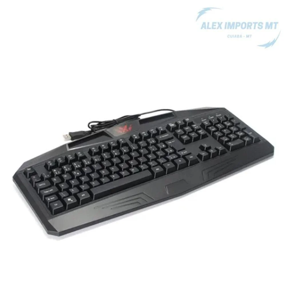 Teclado Gamer Tecrado Multimidia Com LED Para PC E Notebook Teclado Gamer Tecrado Multimidia Com LED Para PC E Notebook