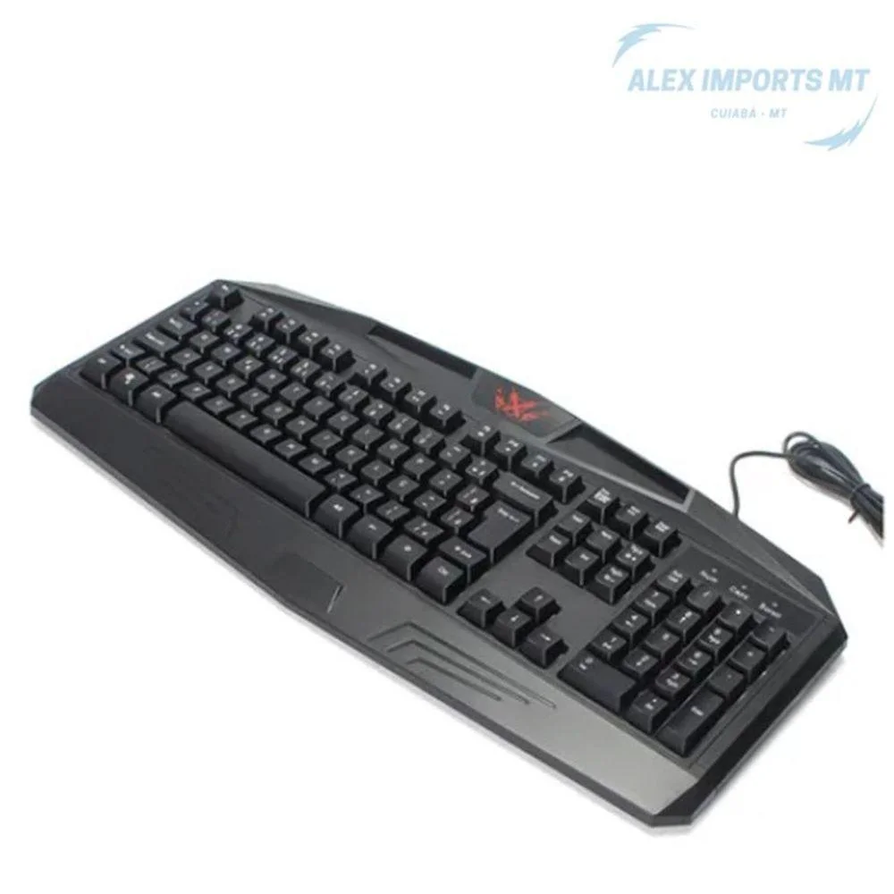Teclado Gamer Tecrado Multimidia Com LED Para PC E Notebook Teclado Gamer Tecrado Multimidia Com LED Para PC E Notebook