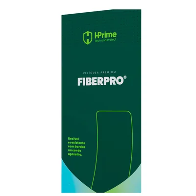 Película Protetora Fiberpro Clear Para Iphone 17 Pro Em Policarbonato Com Fibra De Vidro - Hprime - 6161 - N/a