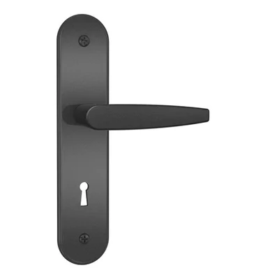 Fechadura Interna Espelho Preto [ 81433 ]  Stam
