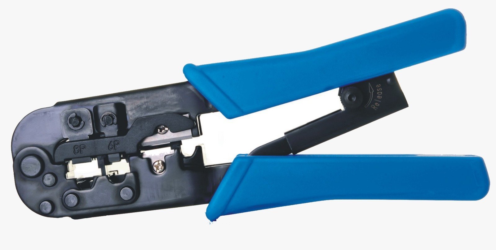 Alicate Crimpar Rj 9/11/45 C/ Catraca [ Mf4359-t ] Fertronica