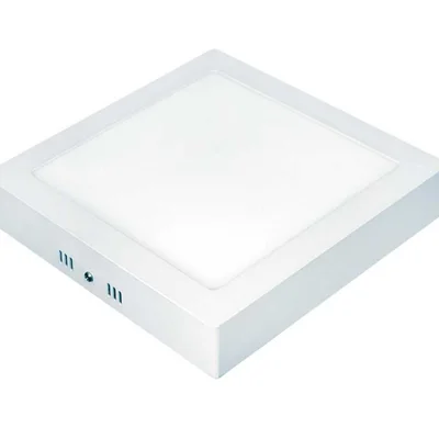 Luminaria Sobrepor Quadrada LED 18w 4000k Autovolt Taschibra