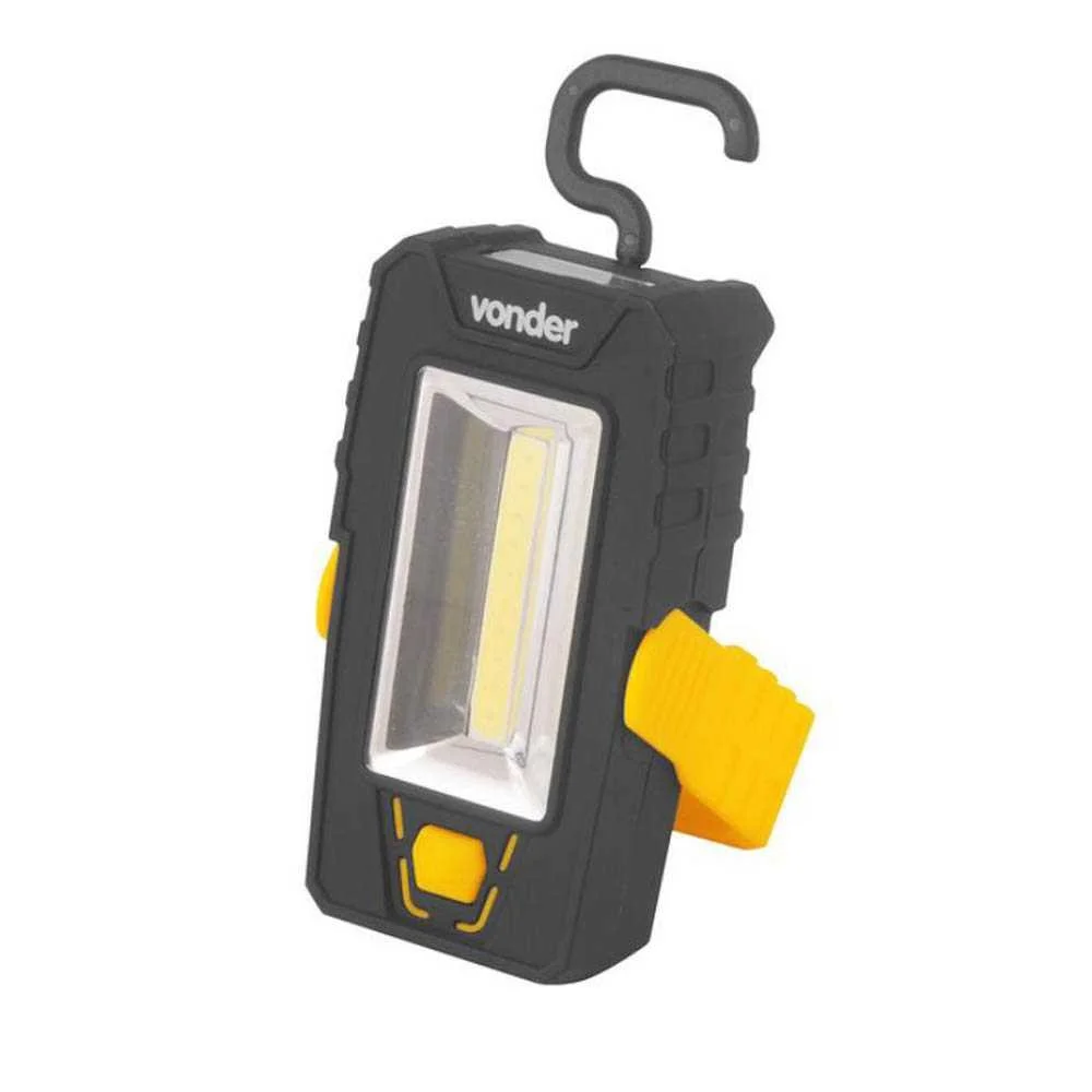 Imagem 4 de 5 do produto Lanterna LED 2 Em 1 Base Magnetica [ LEDcob Llv202 ]  Vonder