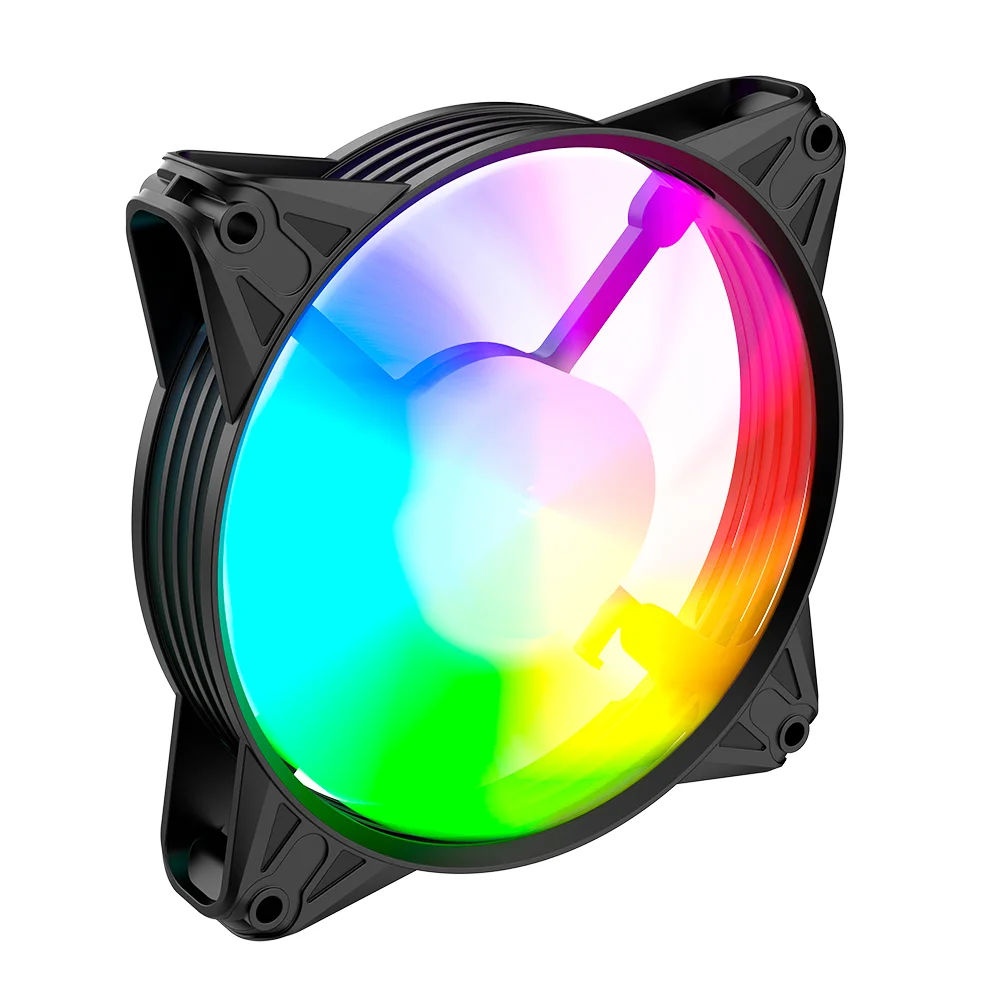 Imagem 4 de 5 do produto Kit Cooler Fan ARGB Com Hub E Controle Remoto – 3 Unidades 120mm Silencioso 32,05 Cfm