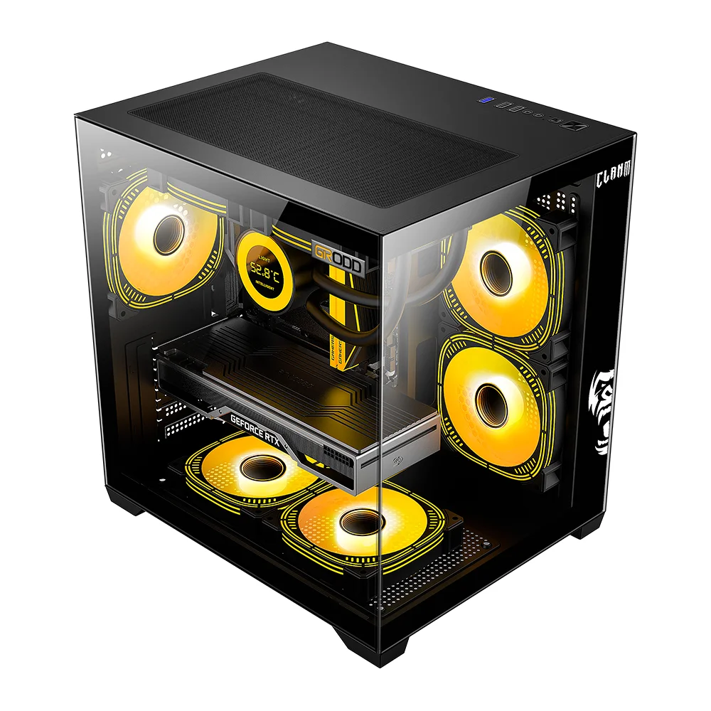Imagem 2 de 4 do produto Gabinete Gamer Night Grodd Clanm