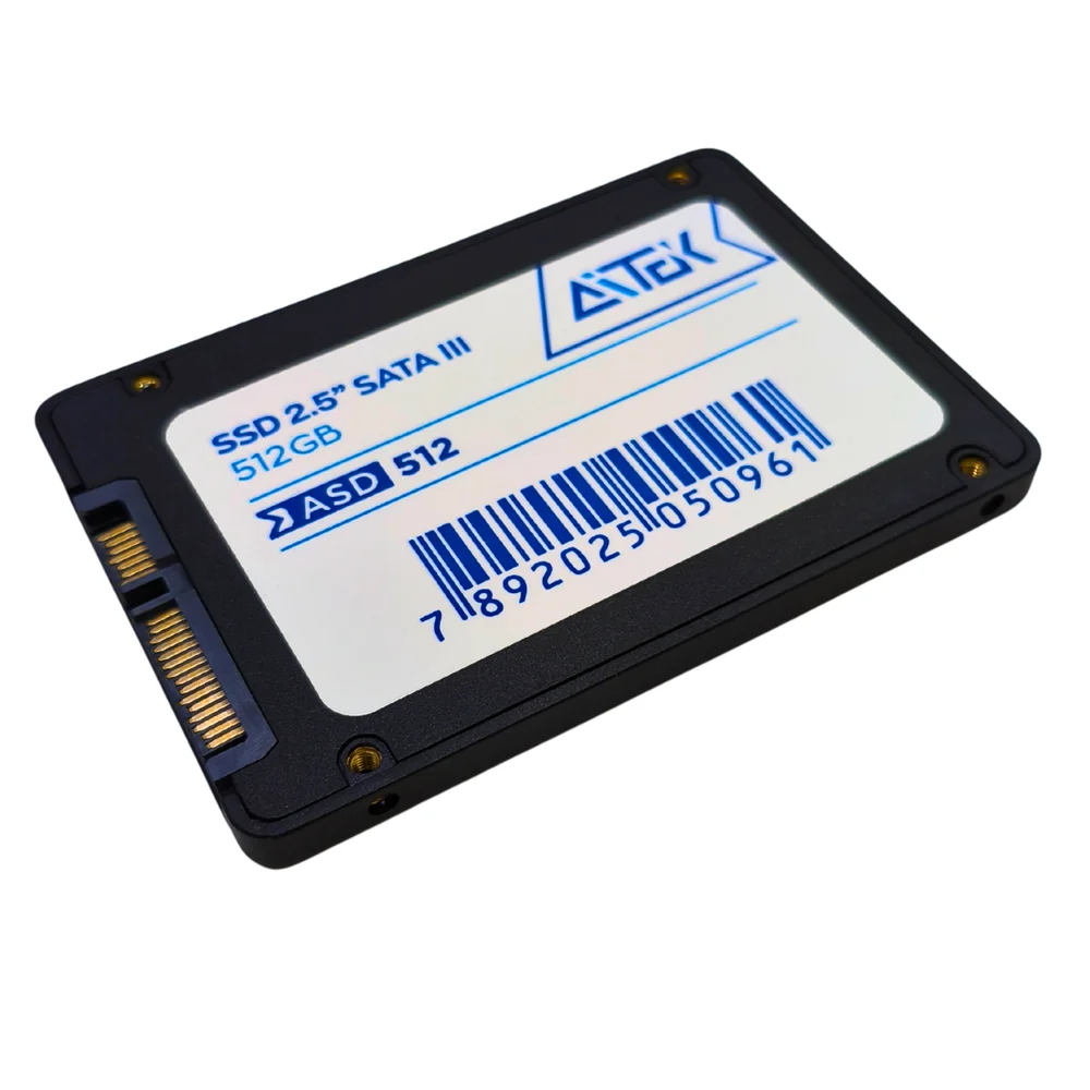 SSD 25 Sata III 512Gb Aitek ASD512