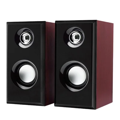 Caixa De Som Multimidia Usb P2 10w Rms Xc-cm-14 Marrom