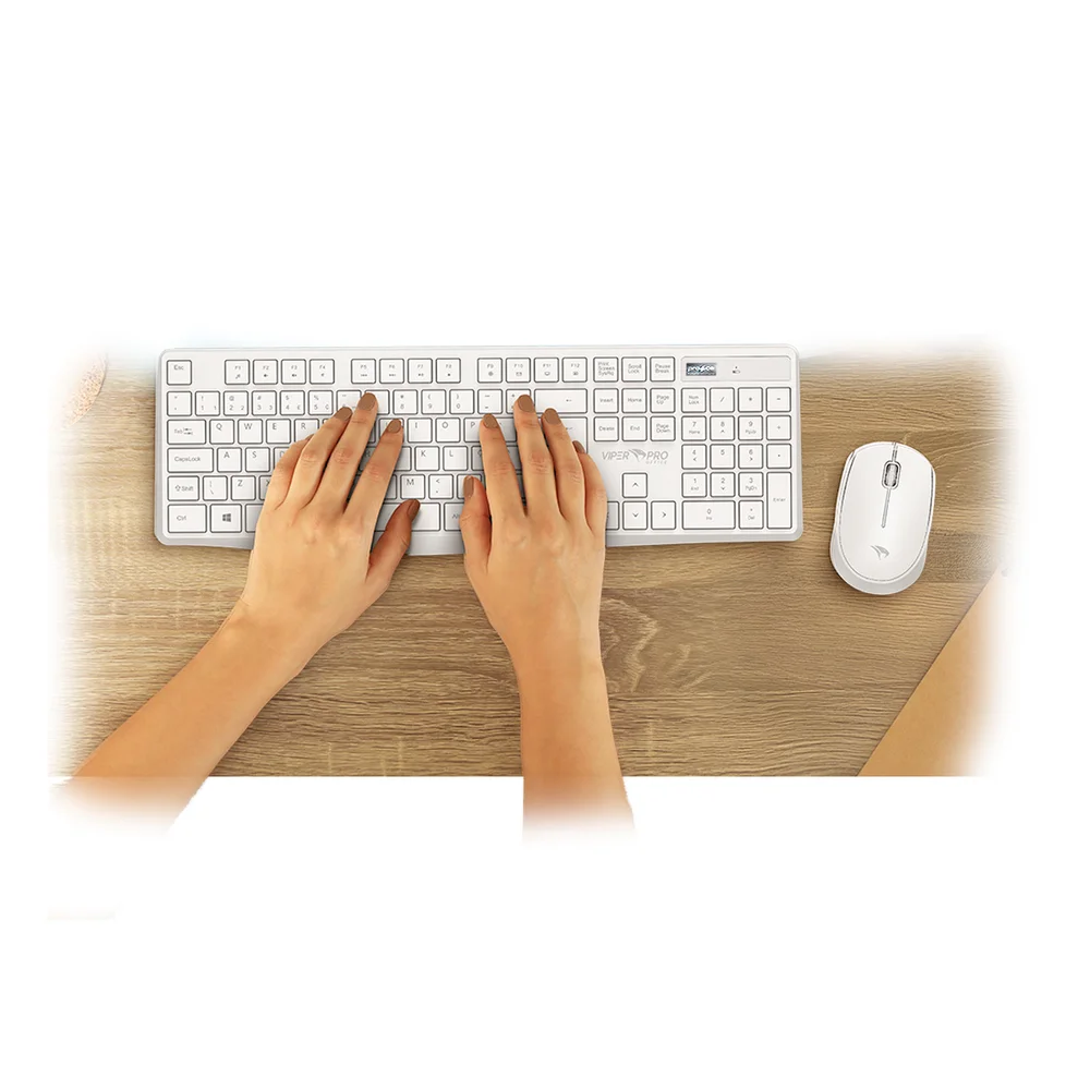 Imagem 4 de 5 do produto Kit Sem Fio Creative Branco Viper Pro Office Vo204