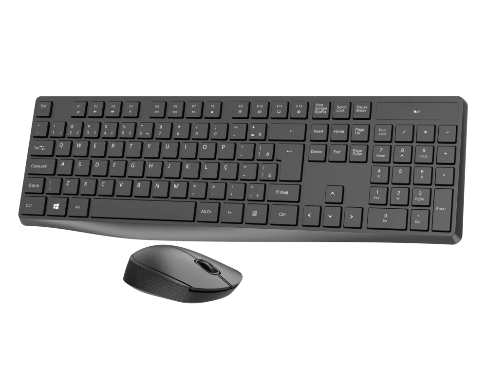 Imagem 2 de 5 do produto Kit Sem Fio Creative Preto Viper Pro Office Vo203