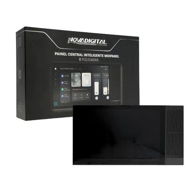 Painel Central Inteligente Midpainel 8" Hub Zigbee Integrado, Automação De Casa, Compatível Com Alexa, Google Assistent