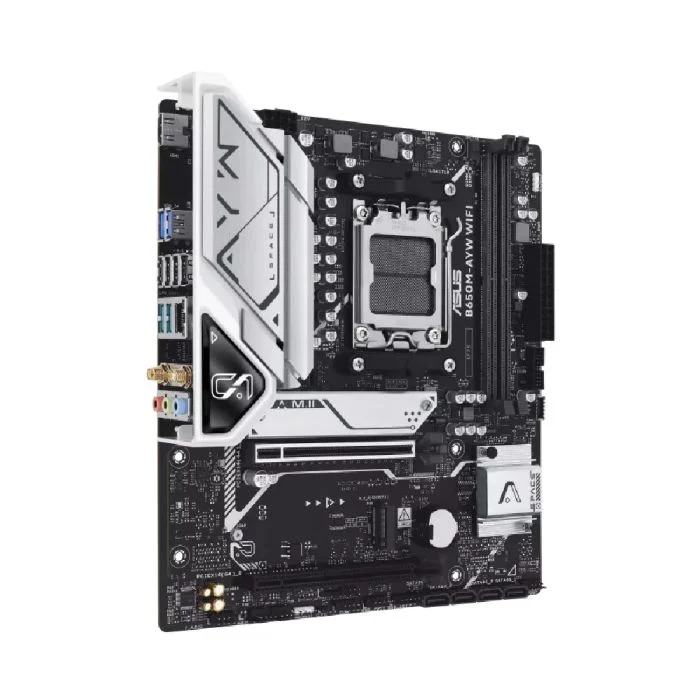 Imagem 4 de 5 do produto Placa Mãe Asus B650m-ayw Wifi Am5 2xDDR5 Amd B650 Matx