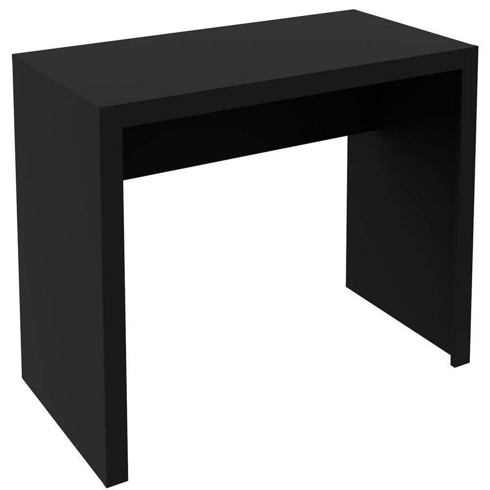 Imagem 3 de 5 do produto Mesa Para Escritório Escrivaninha 90 Cm Preto