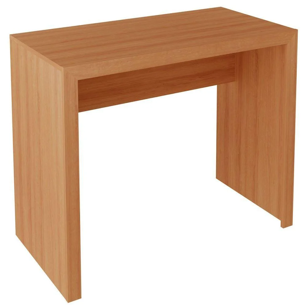 Imagem 3 de 5 do produto Mesa Para Escritório Escrivaninha 90 Cm Amêndoa