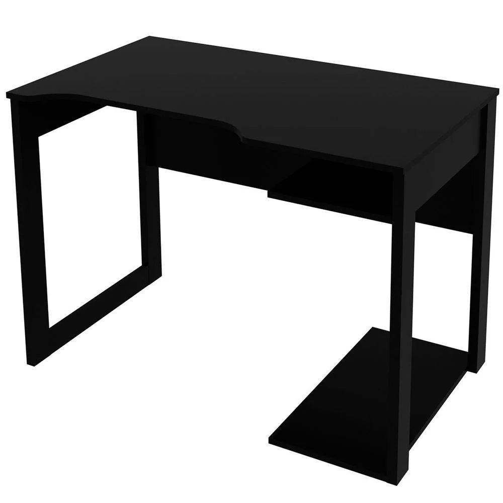 Imagem 2 de 5 do produto Mesa Para Escrivaninha Gamer Preto