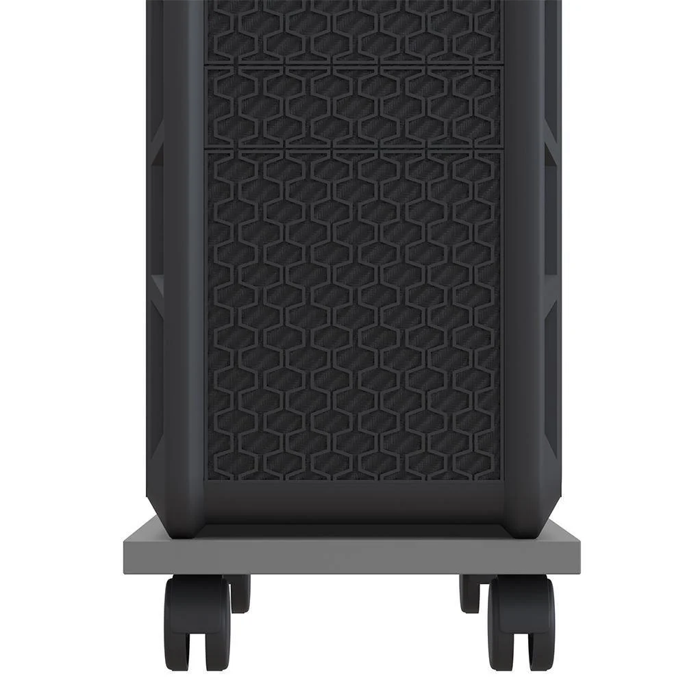 Imagem 5 de 5 do produto Suporte Para Cpu Com Rodízios Cyber L03 Cinza