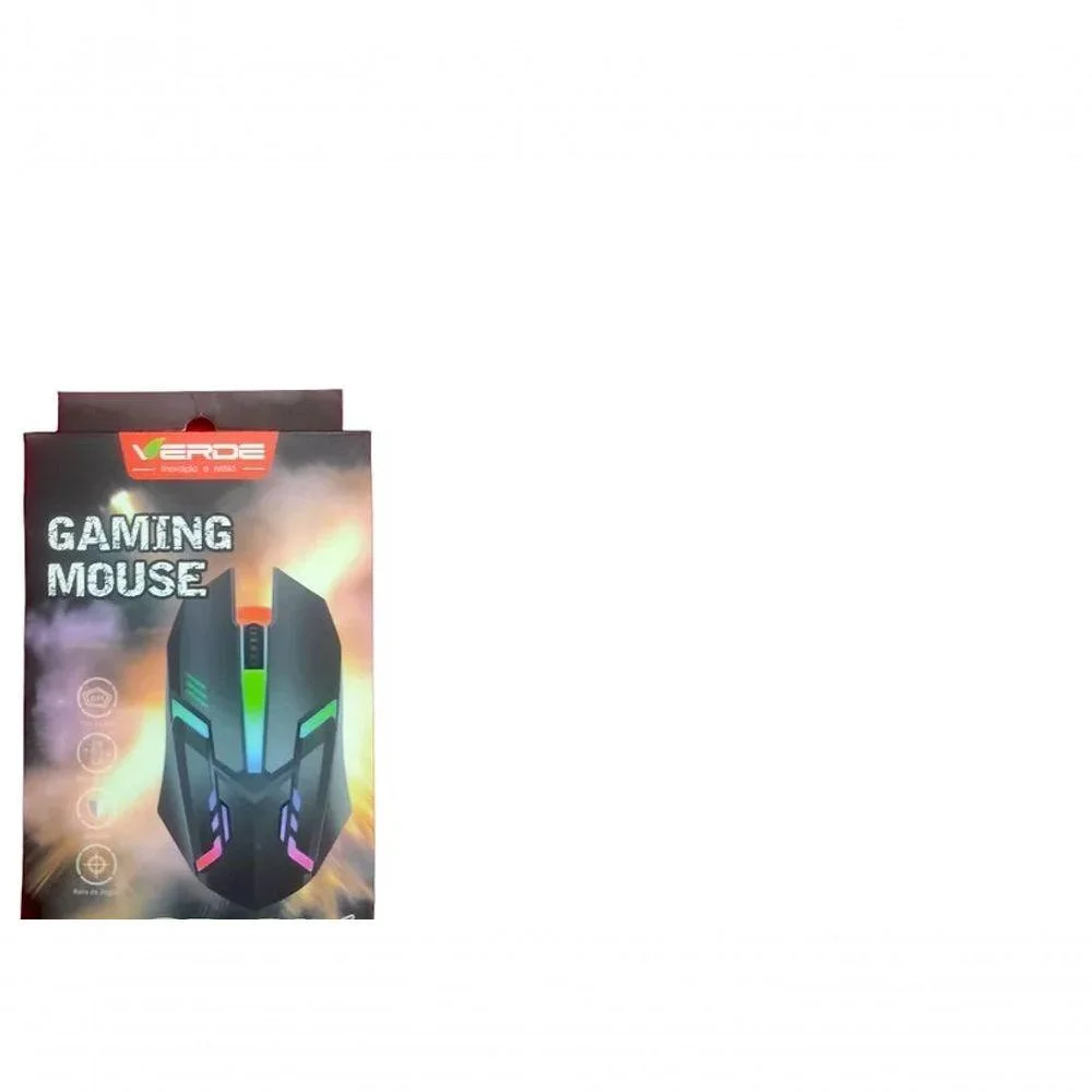 Imagem 2 de 5 do produto Mouse Gamer Com Fio RGB Jogos Computador 1200 Dpi Sb-s06