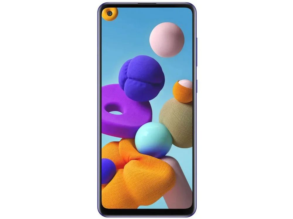 Imagem 3 de 4 do produto Usado -  Samsung A21s 64 Gb Azul - Muito Bom