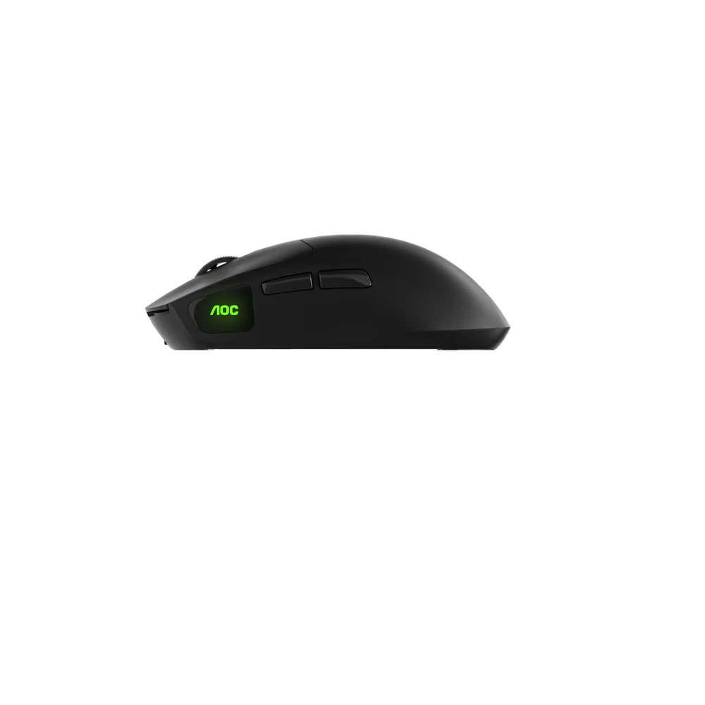 Imagem 4 de 5 do produto Mouse Gamer Aoc Sem Fio 2,4 Ghz, Bluetooth E Usb 8000dpi