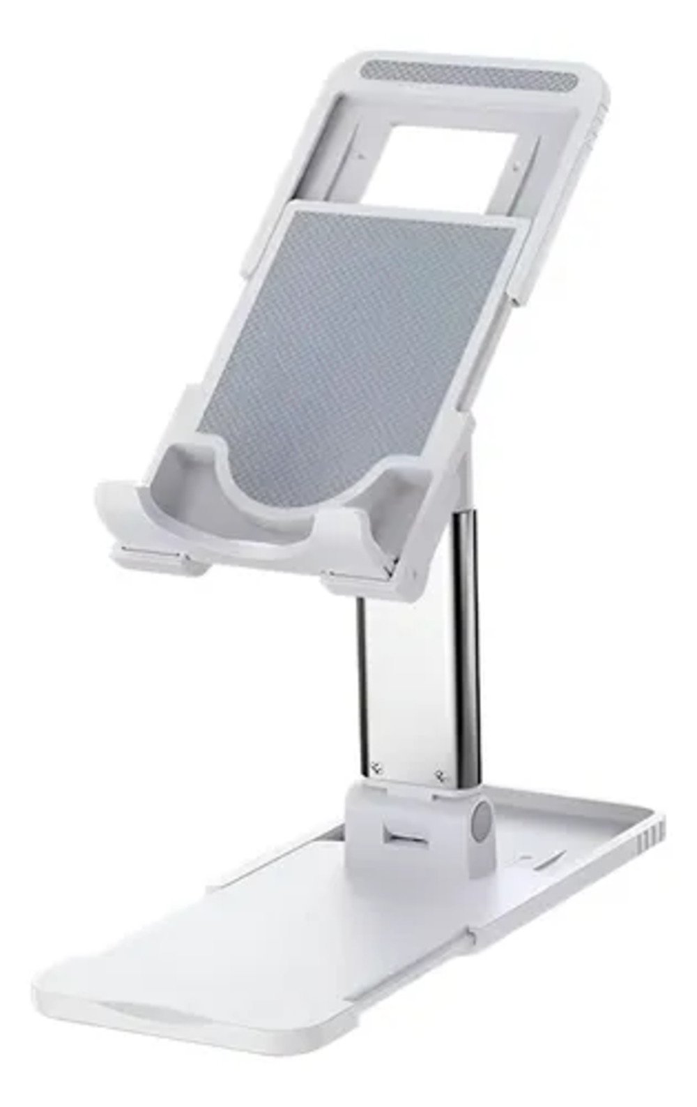 It-blue Suporte Para Celular E Tablet, Articulado, Altura E Base Extensível (branco)