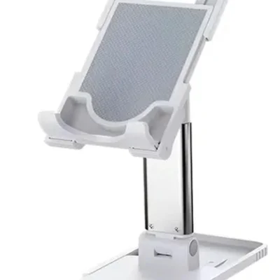 It-blue Suporte Para Celular E Tablet, Articulado, Altura E Base Extensível (branco)