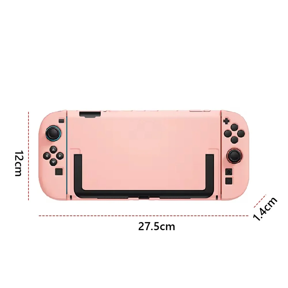 Capa Rosa Pastel Nintendo Switch 2 Case Proteçao Ns2 Acessório