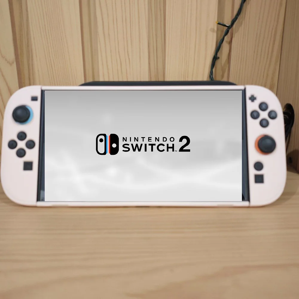 Capa Rosa Pastel Nintendo Switch 2 Case Proteçao Ns2 Acessório