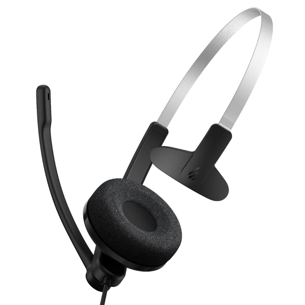 Imagem 3 de 5 do produto Headset usb Profissional Para Chamadas, Placa de som acoplada, Controles no cabo, Edifier Cc100