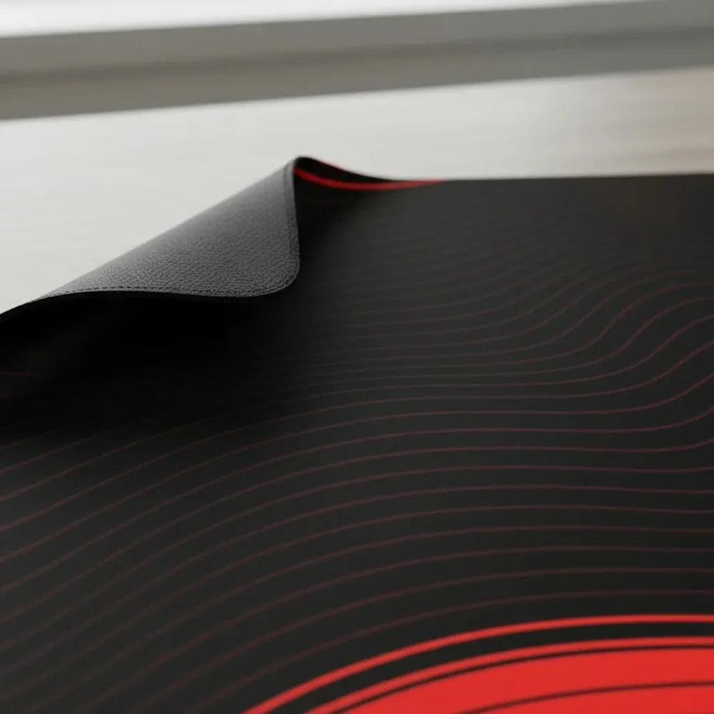 Imagem 2 de 5 do produto Mouse Pad Gamer Cm02 450x400mm Preto/vermelho - Atwe Eletrônicos