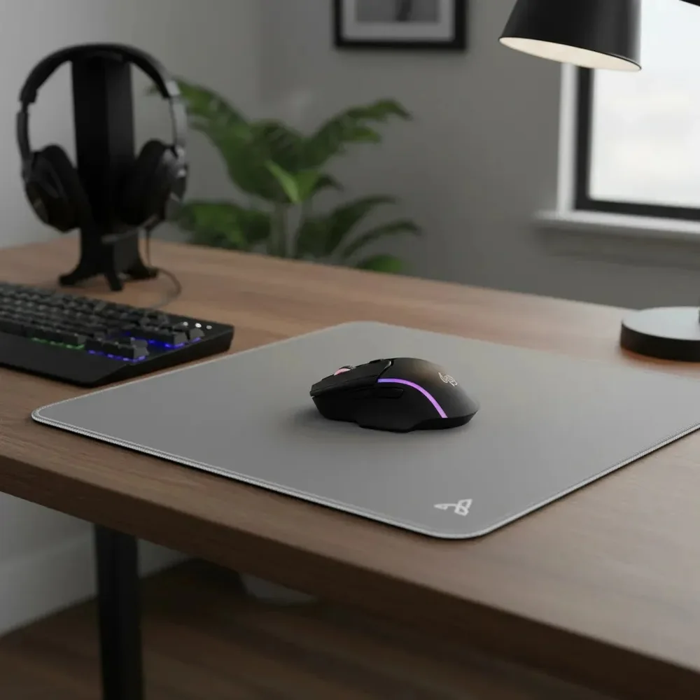 Mouse Pad Gamer Cm02 450x400mm Cinza - Atwe Eletrônicos Mouse Pad Gamer Cm02 450x400mm Cinza - Atwe Eletrônicos