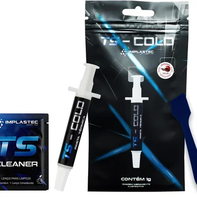 Pasta Térmica Alta Performance Implastec Ts Cold Seringa 1g