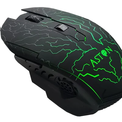 Mouse Gamer 6 Botões 2400dpi LED Com Fio Para Jogos