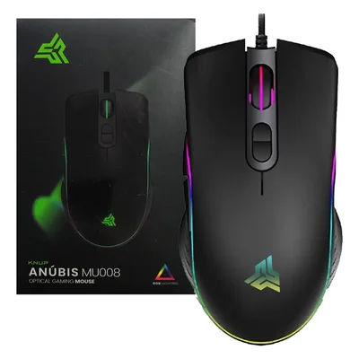 Mouse Gamer 7 Botões Óptico LED RGB Chroma 4800 Dpi Usb
