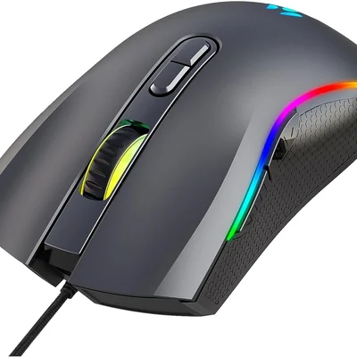 Fortrek Mouse Gamer RGB Black Hawk