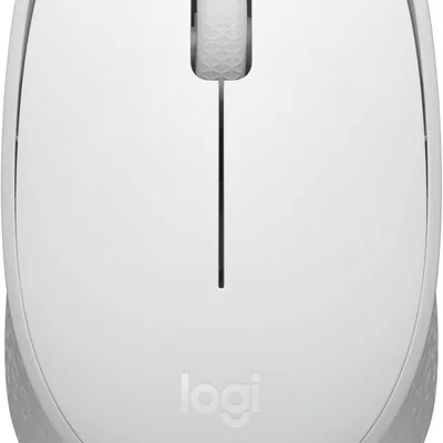 Mouse Sem Fio Logitech M170 Com Design Ambidestro Compacto, Conexão Usb E Pilha Inclusa - Branco