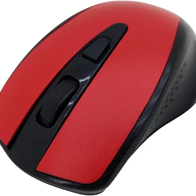 Mouse Sem Fio Bluetooth Ergonômico Wireless (vermelho)