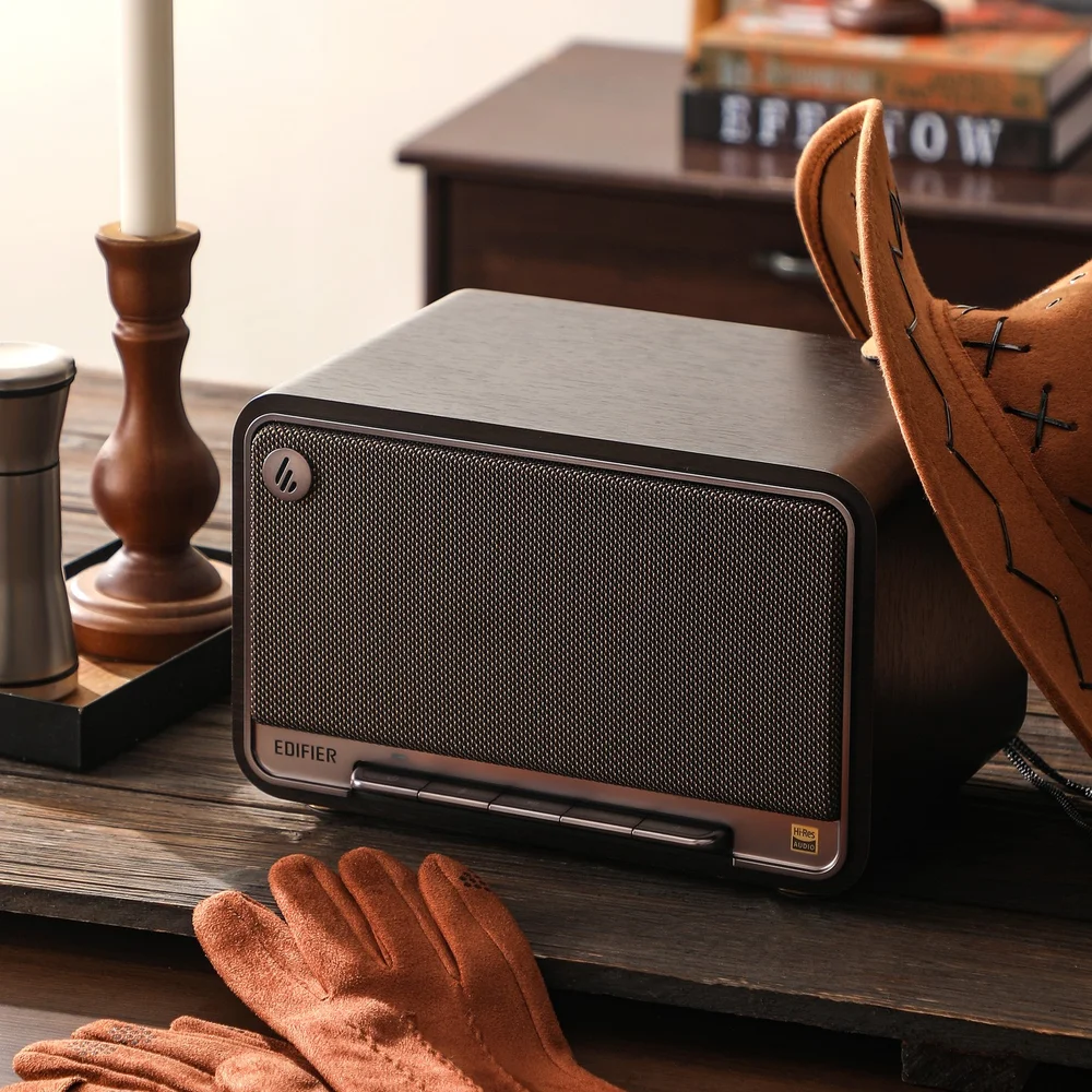 Edifier D32 Caixa de Som Retrô 60W RMS Alta