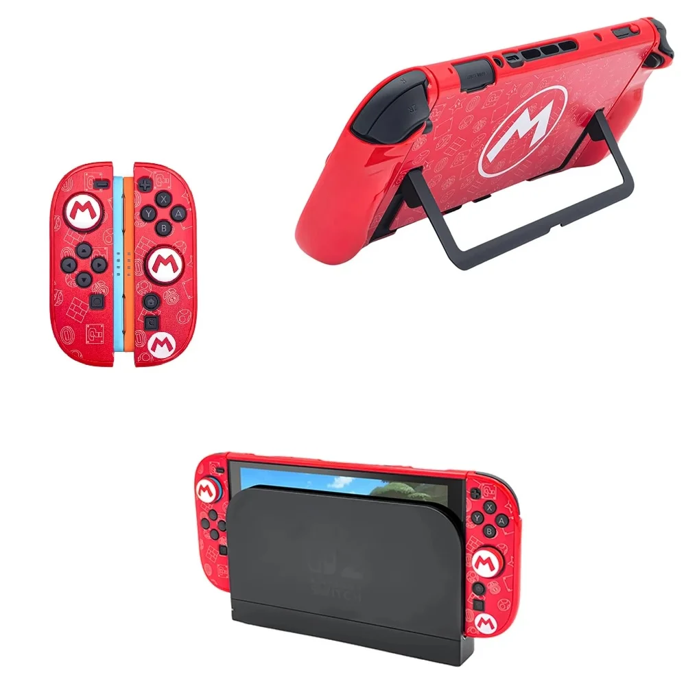 Capa Super Mario Nintendo Switch 2 Case Proteçao Ns2 Acessório Vermelho Capa Super Mario Nintendo Switch 2 Case Proteçao Ns2 Acessório Vermelho