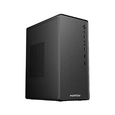 Gabinete Office Hayom Gb1752, Mid Tower, Preto - Gb17.10.52