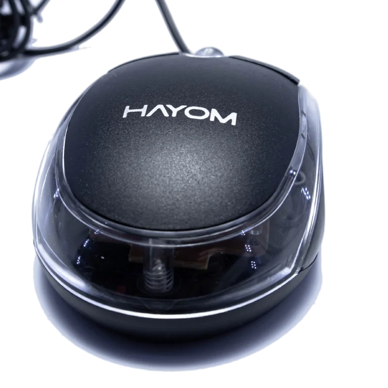 Mouse Hayom Mu2914, Usb, 1200 Dpi, Preto Mouse Hayom Mu2914, Usb, 1200 Dpi, Preto